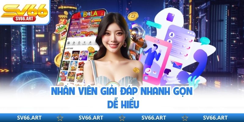 Liên Hệ SV66 Nhân viên giải đáp nhanh gọn, dễ hiểu